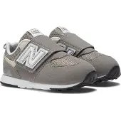 New Balance 574 Hook and Loop Rain Cloud Silver Metallic (TD) - EU 20.5