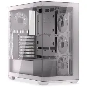 Krux ATX Gaming-Gehäuse Exo White, ATX, 4x120mm Lüfter ARGB, für 181mm CPU
