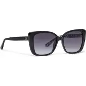 GUESS GU7829 Damen-Sonnenbrille mit Vollrand, Kunststoff