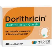 Dorithricin Halstabletten Classic 40 St Lutschtabletten