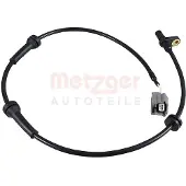 METZGER ABS Sensor Raddrehzahl Hinten Links Hinten Rechts für NISSAN LEAF 09001580