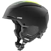 Uvex Resolution, Skihelm, schwarz/grün
