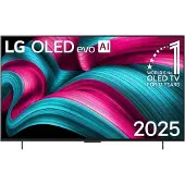LG OLED evo AI OLED42C5ELB.OUTLET, 106,7 cm (42"), 3840 x 2160 Pixel, 4K Ultra HD, OLED, Smart-TV, Schwarz