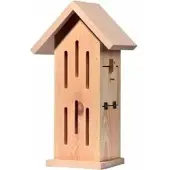 LUXUS-INSEKTENHOTELS Insektenhotel Sonnenfalter, Schmetterlingshaus, 23 x 38 x 14cm