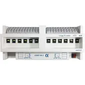 Lingg & Janke KNX standard Schaltaktor 2x6-fachHandbed. 2.Generation 12TE 16A
