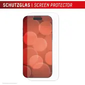 Displex Real Glass, 2D Panzerglas + Handyhülle