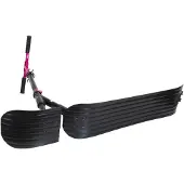 Boarddistribution Story Deluxe Snow Stunt Scooter – Schwarz / Pink | Verstellbar & Faltbar