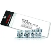 Toptul Steckschlüsselsatz Knarenkasten GBAG0701 Chrom-Vanadium-Stahl