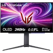 LG 27GS95QE-B, 67,3 cm (26.5"), 2560 x 1440 Pixel, Quad HD, OLED, 0,03 ms, Schwarz