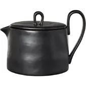 Ferm Living Teekanne Flow Black 1,5 L