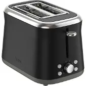 Tefal Collection TT7208E0, 2 Scheibe(n), Schwarz, Tasten, Drehregler, 850 W, 220 - 240 V, 50 - 60 Hz
