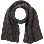 Camel active Schal aus reiner Baumwolle in Schwarz | Gr.: onesize