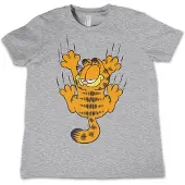Garfield Shirt "Hanging On Kids T-Shirt" in Grau | Gr.: XS