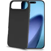Celly iPhone 17 Air Soft Rubber Case, Schwarz, Kratzfest