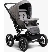 Petite Chérie Solide+ Kinderwagen, Grey Melange
