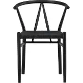 Ebuy24 Alfons Esszimmerstuhl Armlehne schwarz.
