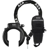 Axa Imsenso XL Rahmenschloss AZ + ULC 130 Plug-In Chain + Satteltasche
