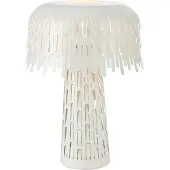 Markslöjd Tischlampe Verbera, weiß / opal, für Wohn- / Esszimmer, Metall, Vintage, Tischlampe