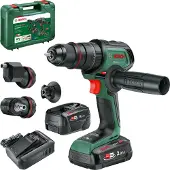 Bosch Akku-Schlagbohrmaschine AdvancedImpact 18V-80 QuickSnap, 2 x Akku PBA 18V