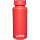 Design Letters Thermosflasche - 500 ml - Love - Cherry Tomate - - One Size - Thermosflaschen