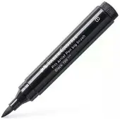 Faber-Castell Filzstifte Pitt Artist Pinsel Schwarz (4 Stücke)