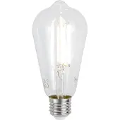 Luumr E27 Dimmbare LED-Glühbirne ST64 Klar 7W 806lm 2700-6500K