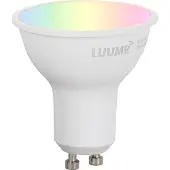 Luumr Smartes GU10 50mm dimmbares LED-Leuchtmittel Opal 4,7W 400lm 2700-6500K
