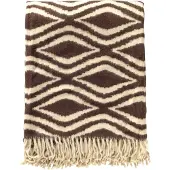 Hoii Plaid 'Amorella' 150 x 200 cm Chocolate Martini - Braun