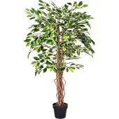 Homescapes KUNSTBAUM Ficus benjamini, 120 cm