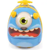 Bayer Kinderkoffer "Bouncie, Monster" 2 Rollen Hartschalen-Trolley