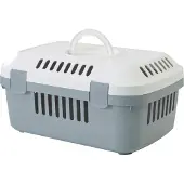 Savic Transportbox Discovery Compact 48,5 x 33 x 23,5 cm weiß grau
