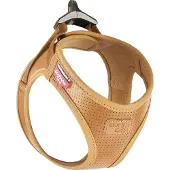 Curli PN3117, Hund, Westengeschirr, XS, Braun, Leder, Einfarbig