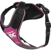 JULIUS K-9 Gepolstertes Hundegeschirr IDC Longwalk pink/grau, Größe: S