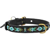 Kampuni Hundehalsbånd Skinny Terese turkis large, 61x2,1 cm