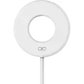 Force Power , Induktionsladegerät Ring Kompatibel mit MagSafe 15W, Weiß