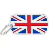 My Family England Flag Haustiermarke