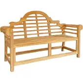 LC Garden »Marlboro« Gartenbank Teakholz Holzbank 167cm