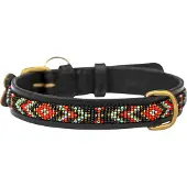 Kampuni Hundehalsbånd Skinny Terese rød medium, 53x2,1 cm