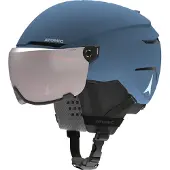Atomic Savor Visor, Skihelm mit Visier, Junior, blau