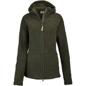 Fjällräven Pullover Kaitum Fleece Damen Deep Forest-XL