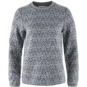 Fjällräven Pullover Snow Round Neck Sweater Damen Grey-S