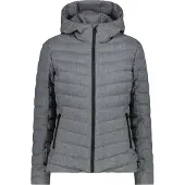 CMP Wattierte Damen Jacke mit Kapuze grau 38