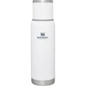 Stanley The Adventure To-Go Bottle 1.1QT, Frost 10-10819-058 Thermosflasche mit Deckel und Becher, 1 L