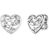 Engelsrufer Sterling Silber Herz Damenohrstecker | Gr.: onesize