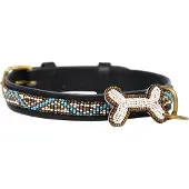 Kampuni Hundehalsbånd Skinny Kabaka sky large, 61x2,1 cm