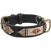 Kampuni Hundehalsbånd Swahili Antique medium, 53x3,2 cm