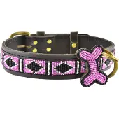 Kampuni Hundehalsbånd Rafiki pink medium, 53x3,2 cm