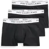 Ralph Lauren für Herren. 714830299008 Packung mit 3 schwarzen Boxershorts (XXL), Heimtextilien, Baumwolle