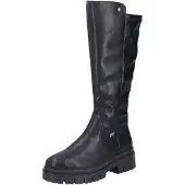 Rieker Damen Hochschaftstiefel mit RiekerTEX-Technologie Z9490, Größe:42 EU, Farbe:Schwarz