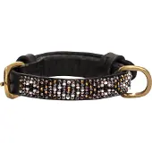 Kampuni Hundehalsbånd Ombima sort micro lang, 38x1,2 cm